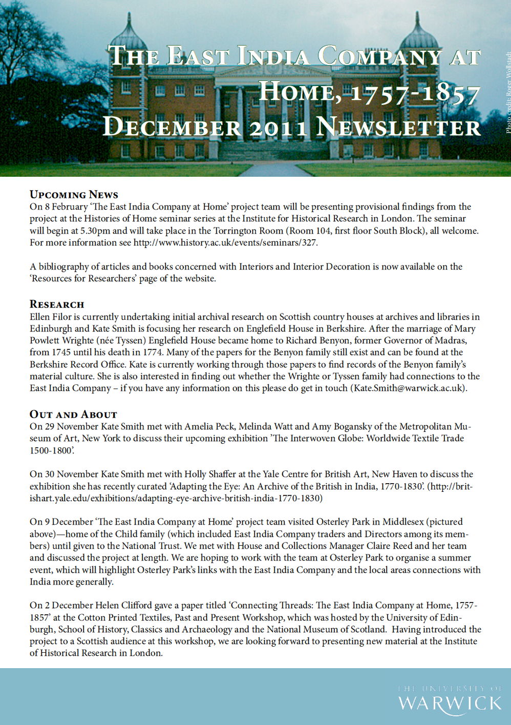 Dec 2011 Newsletter v2