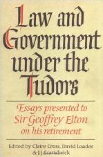 Law and Government under the Tudors