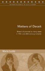 Matters of Deceit