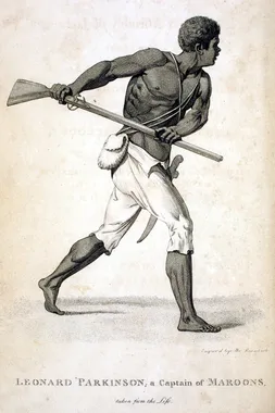 Leonard Parkinson, a captain of the Maroons