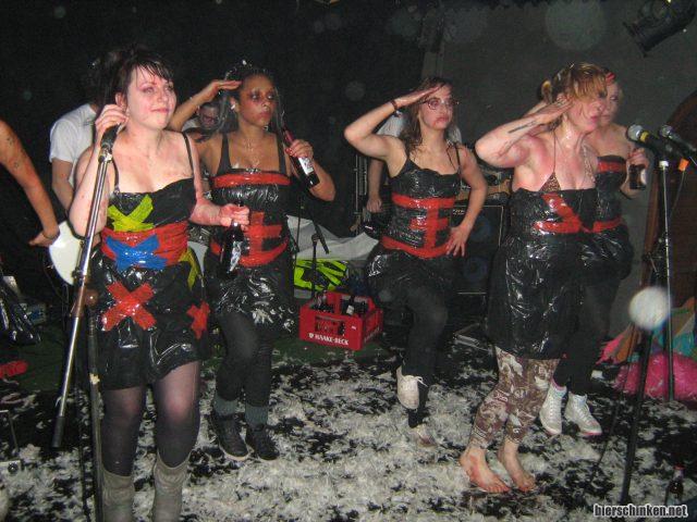 colour photo of German all-women punk band