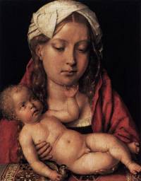Michael Sittow, Virgin and Child (1515)
