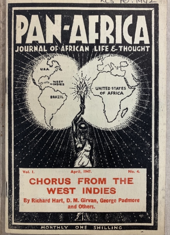 The Pan-African Federation journal 'Pan-Africa' Vol.1, No. 4 (1947)
