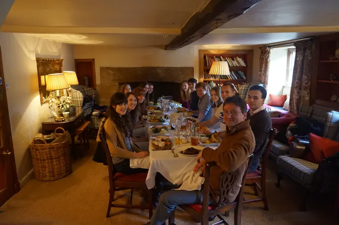 Meal at the Lamb 28 02 15