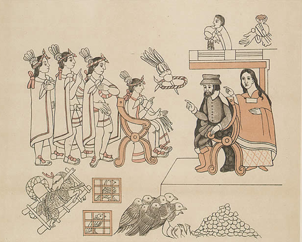 Cortez and La Malinche