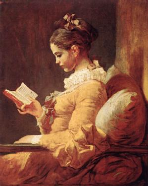 Fragonard, A Young Girl Reading (Web Gallery of Art)