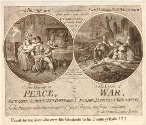 Satire on war, 1795