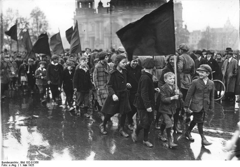 Demonstrating Communists 1920s