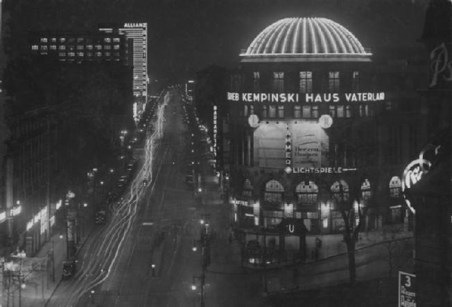 Berlin by night, July 1932