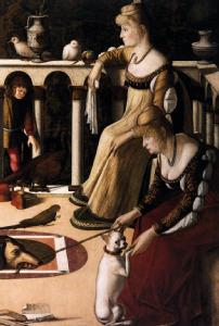 Carpaccio, Two Venetian Ladies c.1510