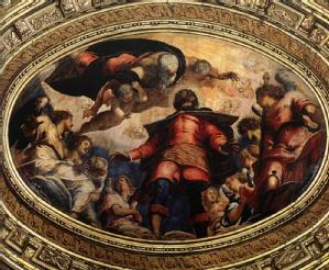 Tintoretto, The Apotheosis of San Rocco, 1564