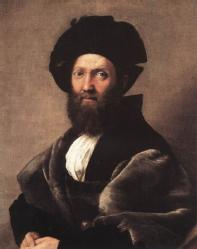 Raphael, Portrait of Baldassare Castiglione, 1514-15