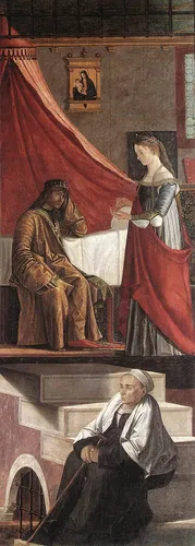 Carpaccio, The Ambassadors (detail)