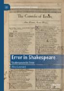 Errors in Shakespeare
