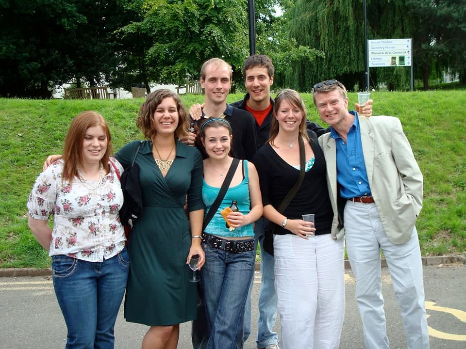 Jim with students 2007