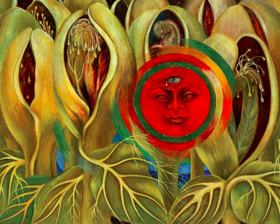 Frida Kalho, Sun and Life, 1947