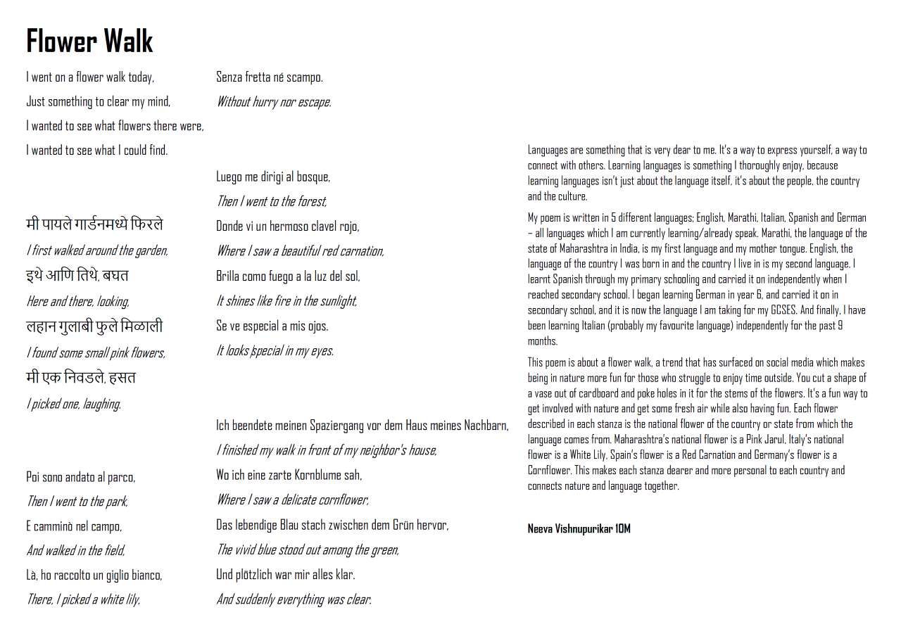 Neeva poem