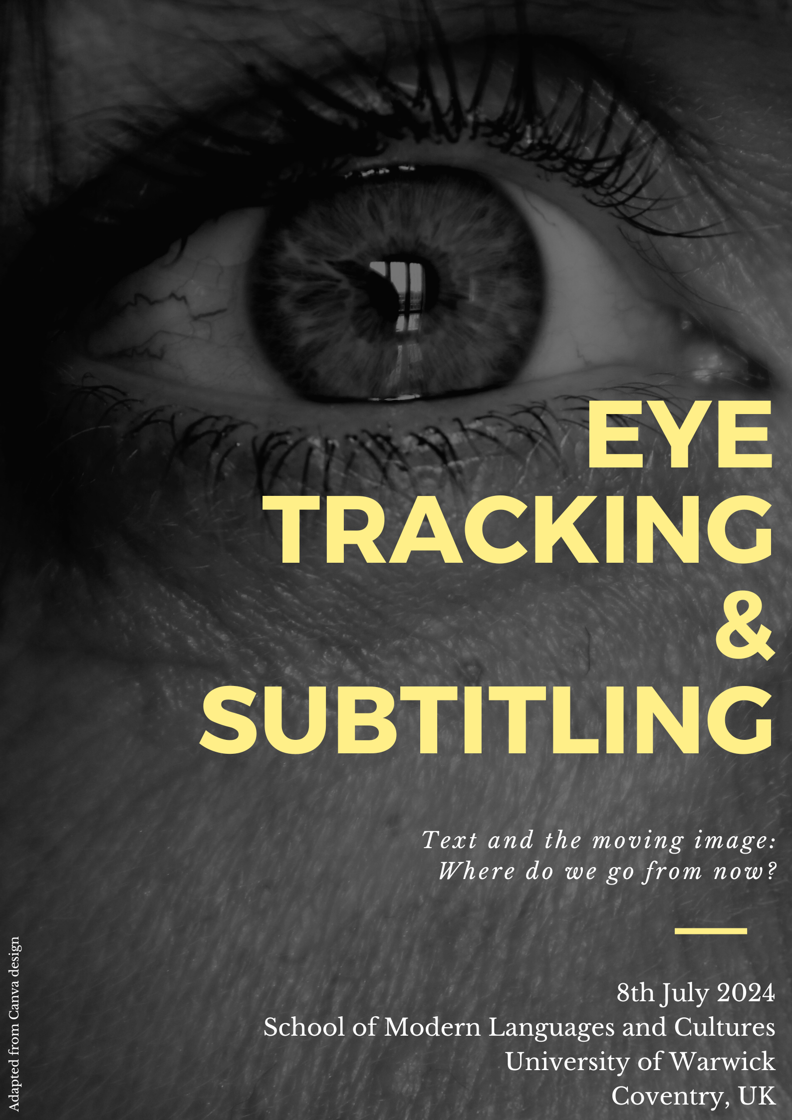 Eye Tracking and Subtitling Symposium poster