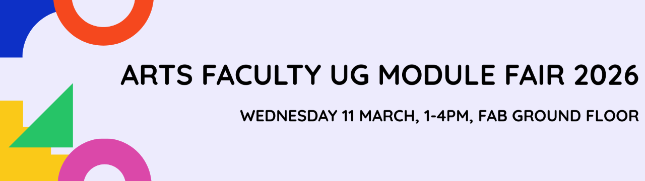 Arts Module Fair Banner