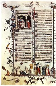 MINIATURIST-French-Belleville Breviary-1323-26-Illumination on parchment-Bibliothèque Nationale-Paris