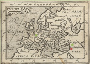 old map of europe