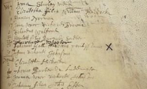manuscript burial record