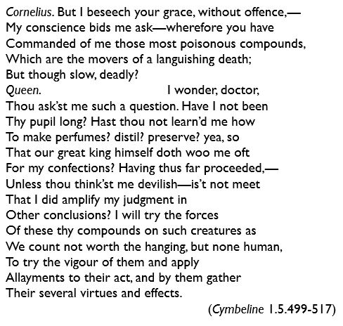 extract from Cymbeline