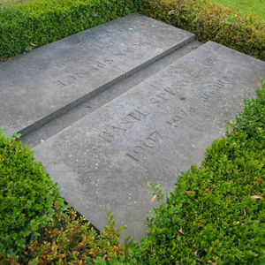 Spence gravestone at Thornham Parva church