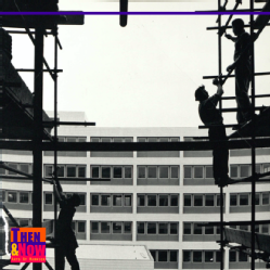 Another beautiful shot of the Library under construction found in the MRC.