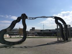 Campus during lockdown by Elena Ruikyte