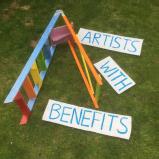 Artists with Benefits podcast logo