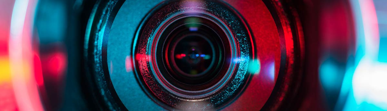 an image of a camera lense