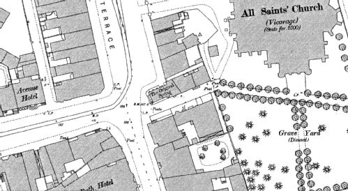 From Royal Leamington Town Map 1887