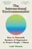 Book cover for Thomas The Intersectional Environmentalist. Plain background with multicoloured circle in the middle.