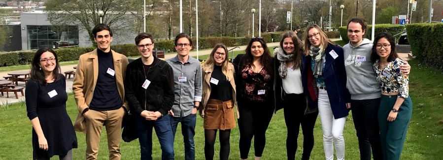 GSD students outside the University of South Wales for the British Conference of Undergraduate Research