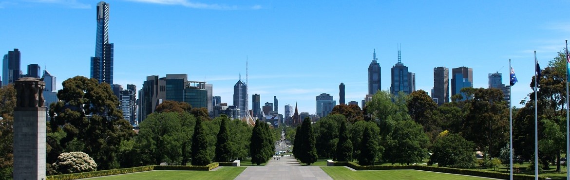 Melbourne skyline, Australia