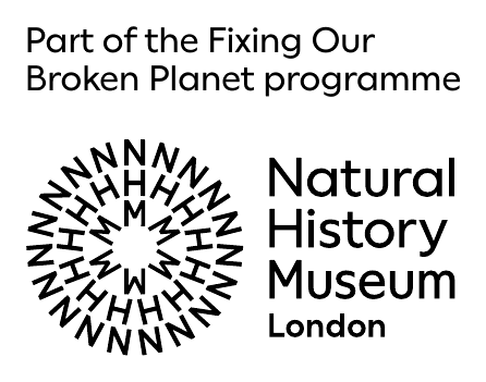 Part of the Fixing Our Broken Planet Programme, Natural History Museum London