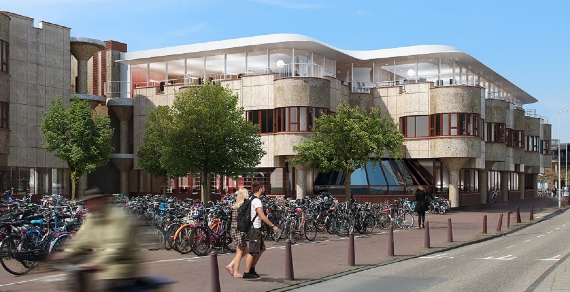 University building - Leiden