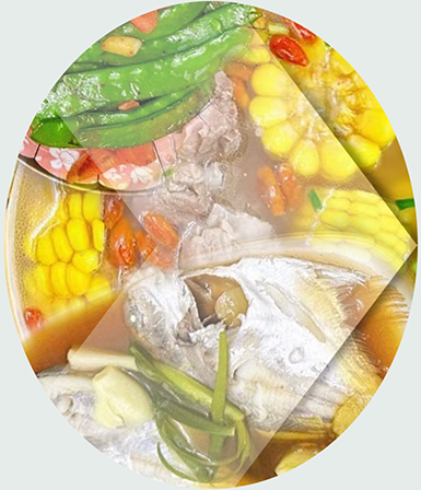 Montage of dishes from Group 2