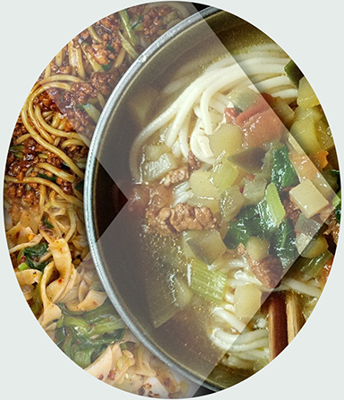 Montage of dishes from Group 4