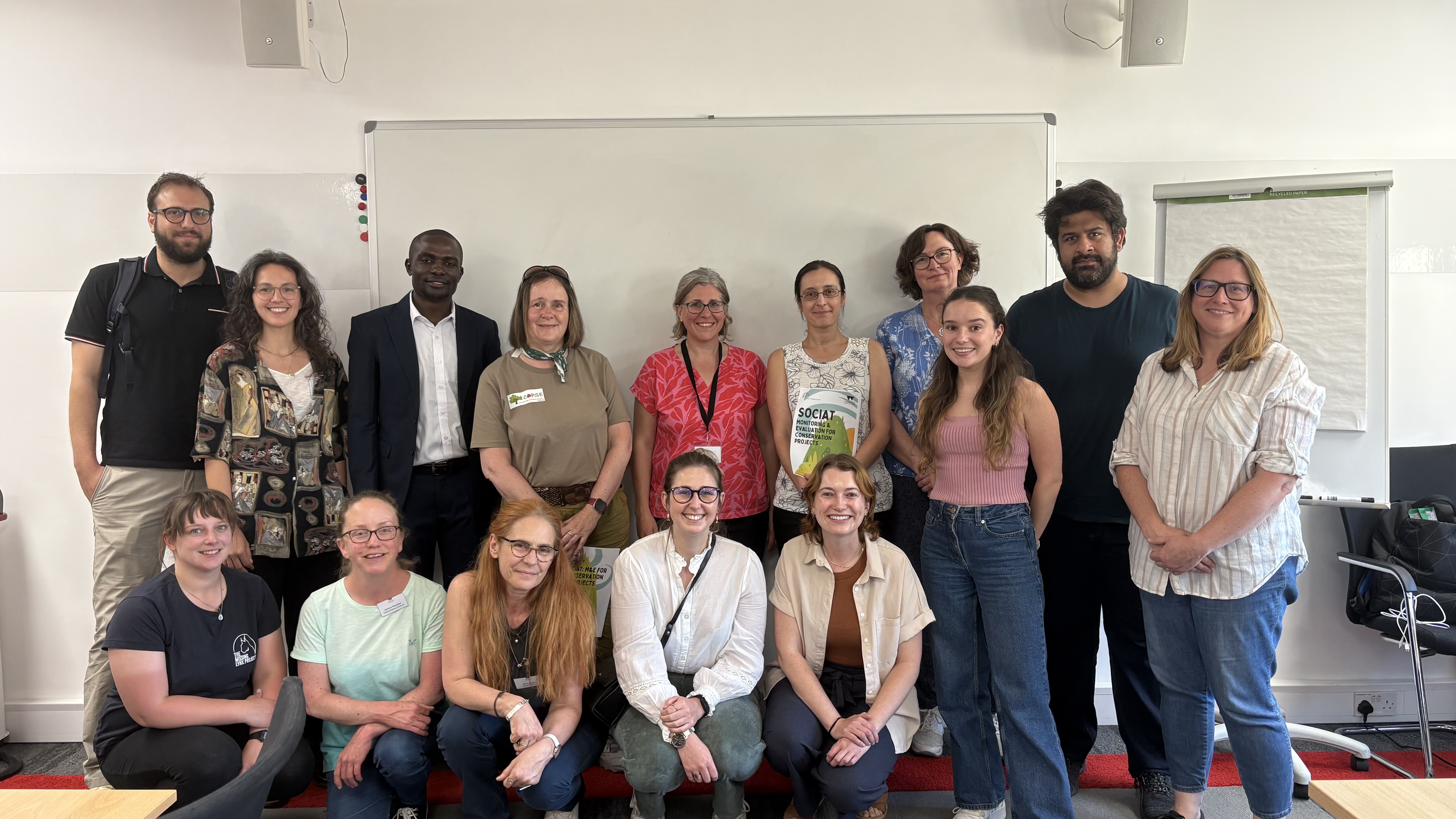 Photo with workshop participants