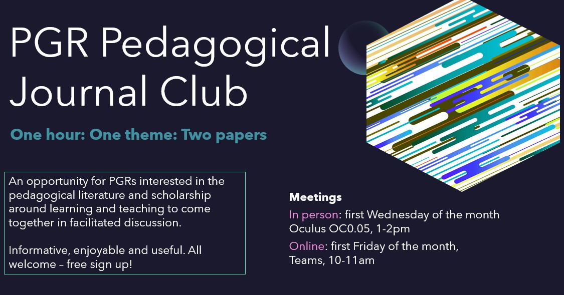 PGR pedagogical journal club