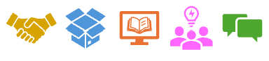 Digital Learning (FOLD): help and support; resources and materials; online learning and information; projects; community of practice