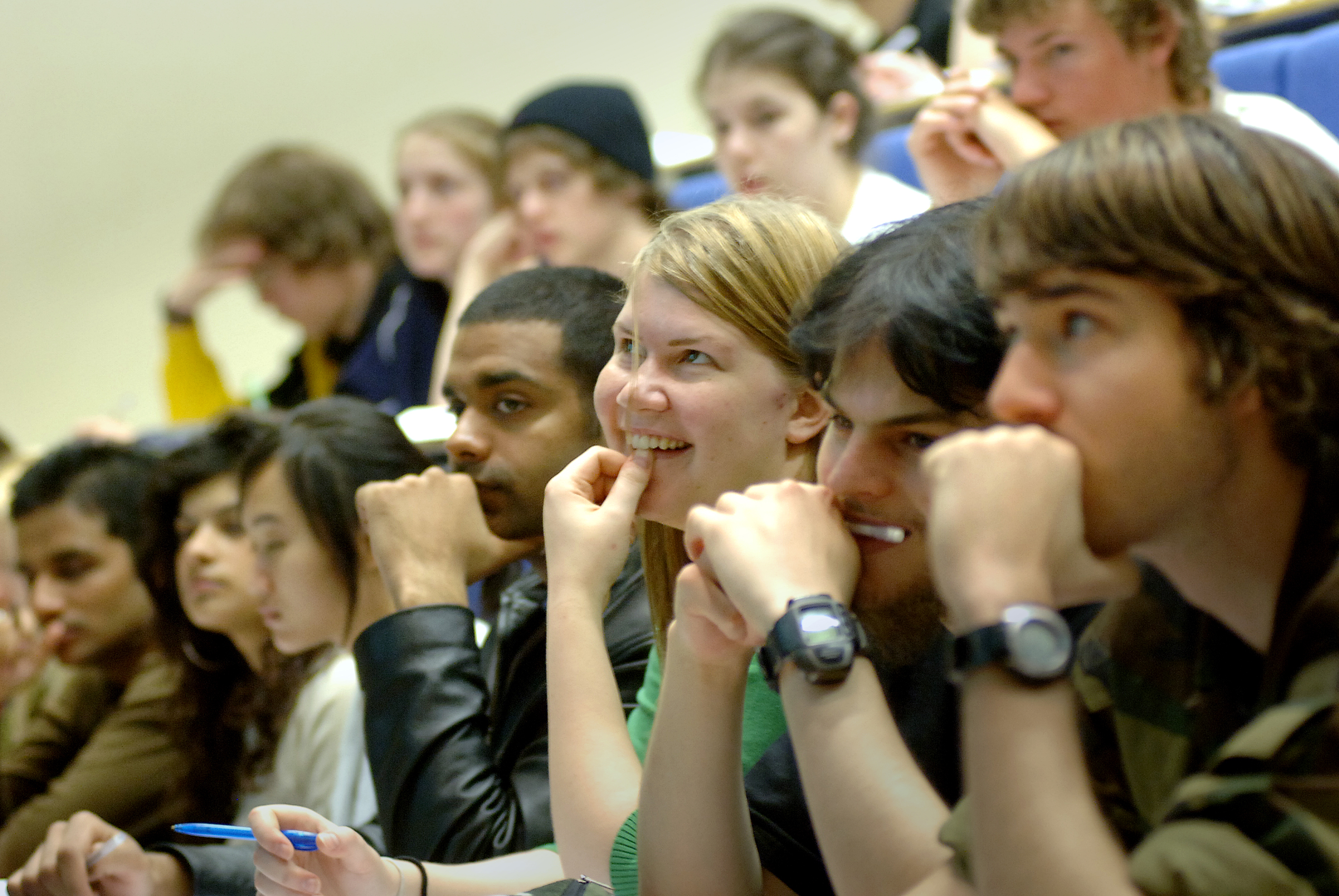 Image of students in a lecture