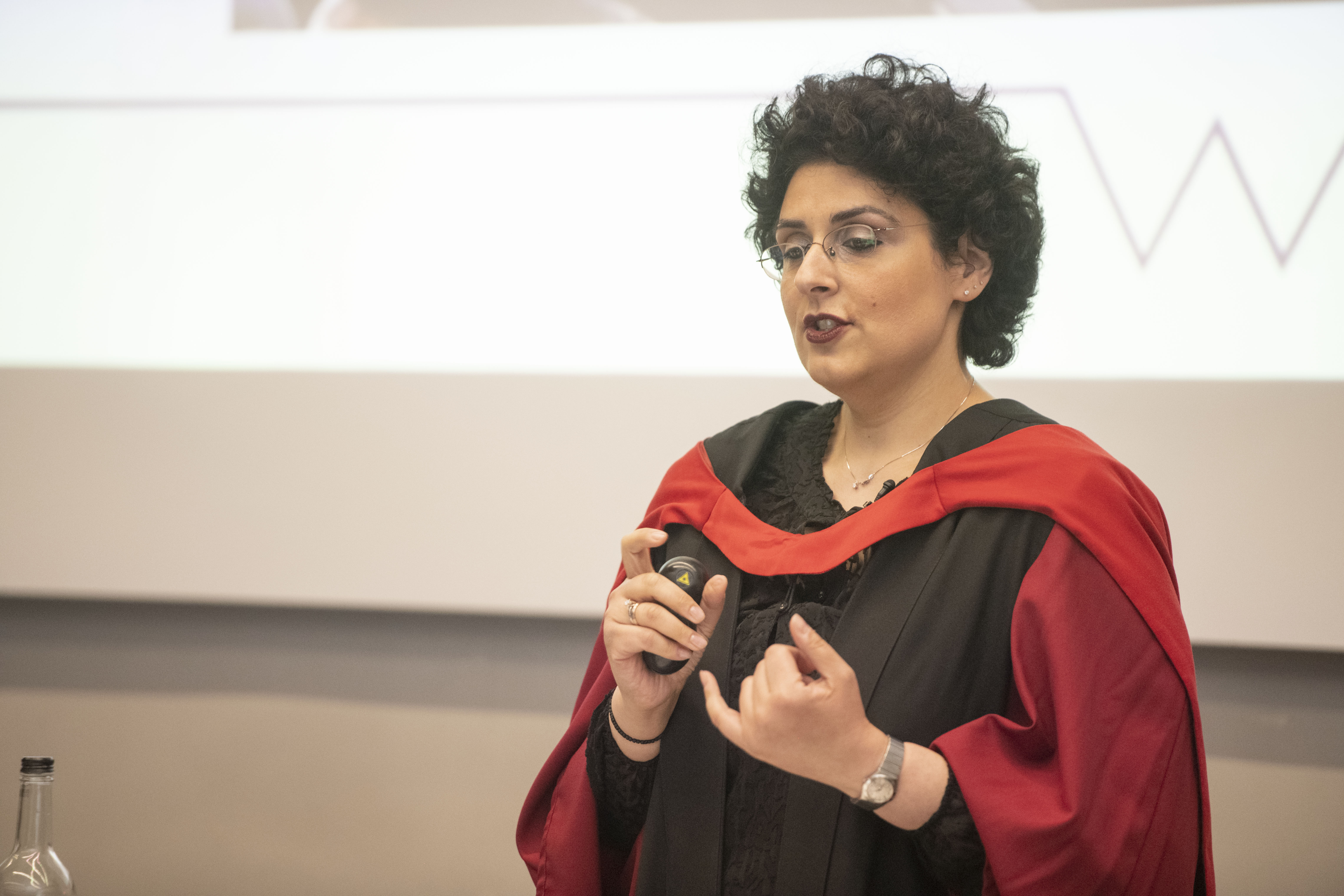 Jo Angouri at her inaugural lecture