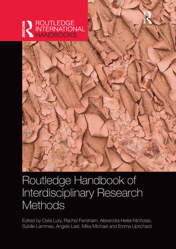 Book cover: "Routledge Handbook of Interdisciplinary Research Methods"