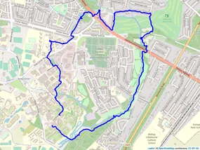 Image of Canley Brook map