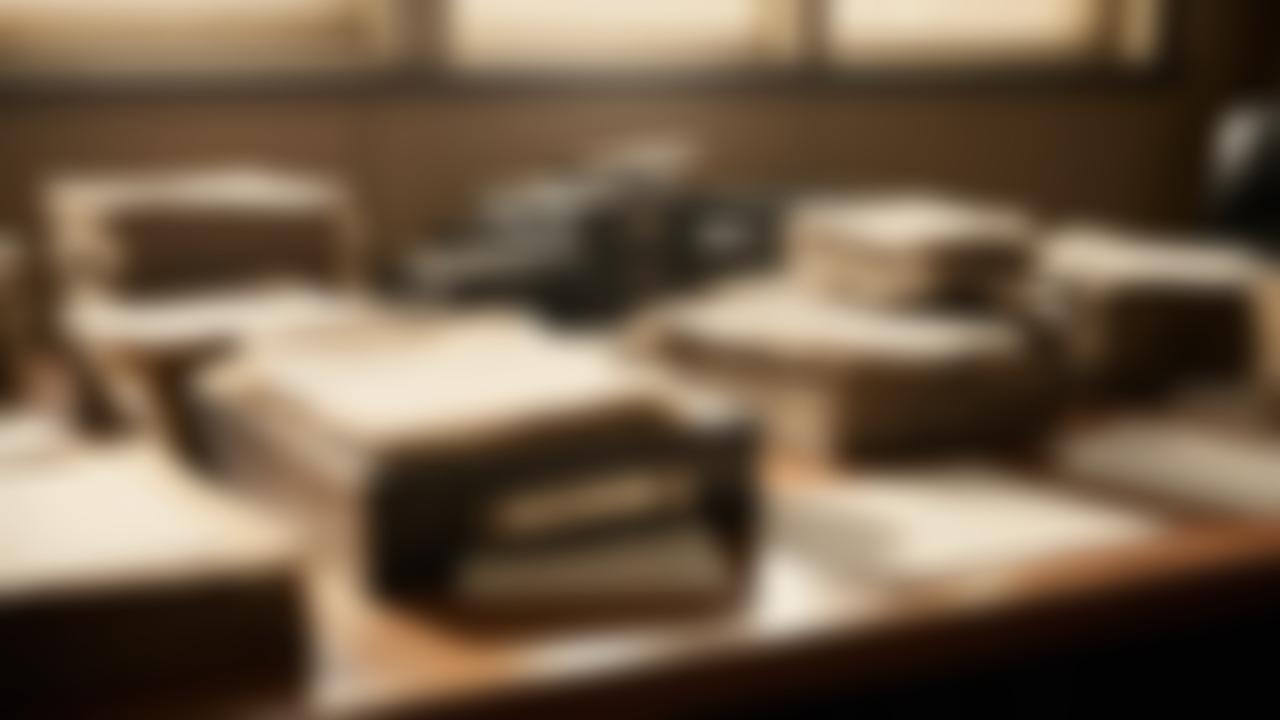 Image of cold case files