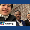 Butterfly Technologies founders in lecture hall