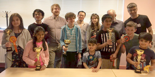 Coventry Chess Academy group photo